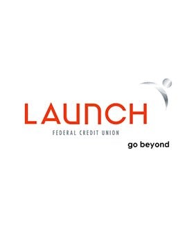 Launch Federal Credit Union logo.
