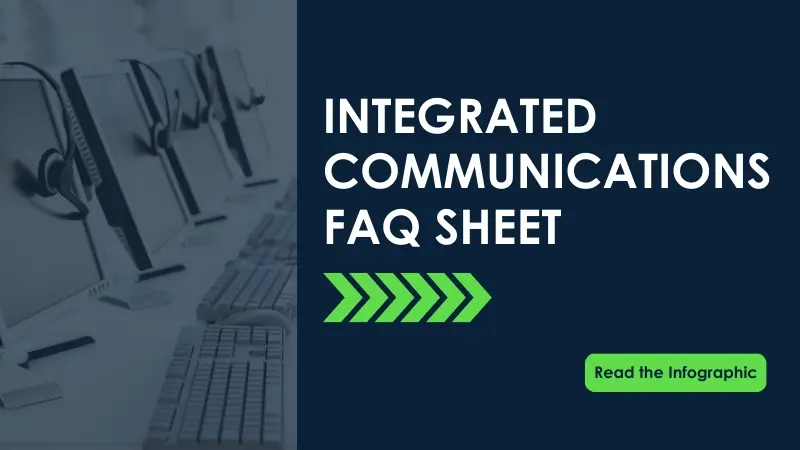 Integrated Communications Infographic